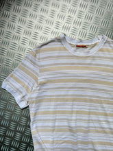 画像をギャラリービューアに読み込む, Early 2000&#39;s Prada Sport Striped T-Shirt - Small / Medium