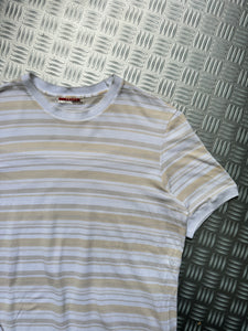 Early 2000's Prada Sport Striped T-Shirt - Small / Medium