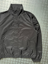 画像をギャラリービューアに読み込む, Prada Milano Gun Metal Grey Zipped Jacket - Large / Extra Large