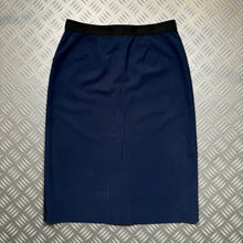 Carica l&#39;immagine nel visualizzatore di Gallery, Early 2000&#39;s Prada Mainline Midnight Navy Maxi Skirt - WMNS 6-8