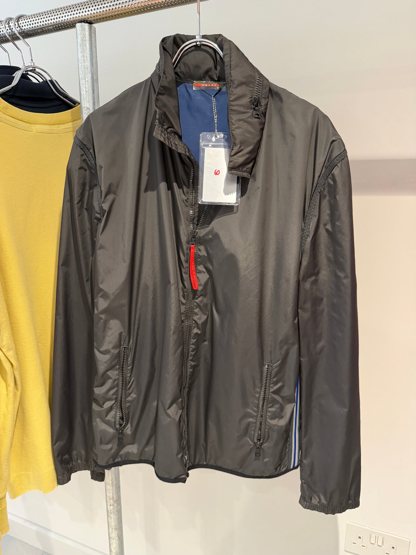 SS00' Prada Sport Semi-Transparent Back Jacket
