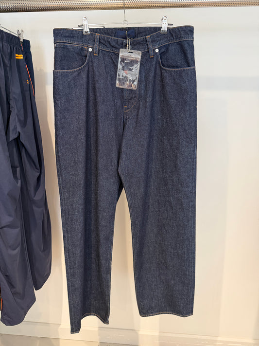 SS25' Stone Island Denim Research Indigo Denim