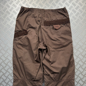 Maharishi 'Patchwork' Taped Brown Utility Pants - 32" Waist