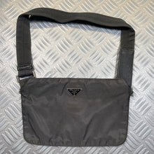 Load image into Gallery viewer, Prada Mainline Grey Side Bag