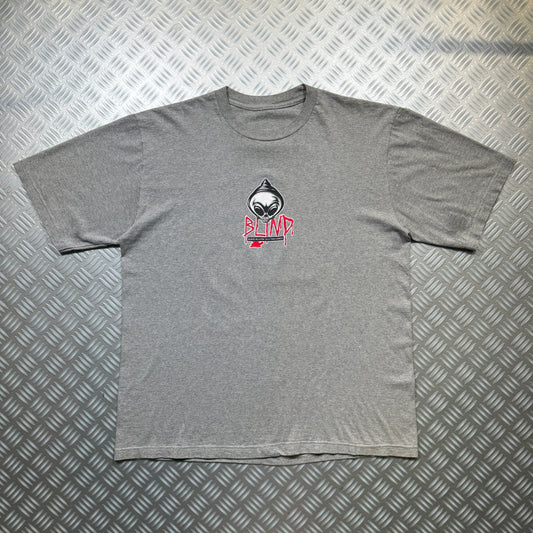 Early 2000's Blind Skateboards Switchblade Tee - Large