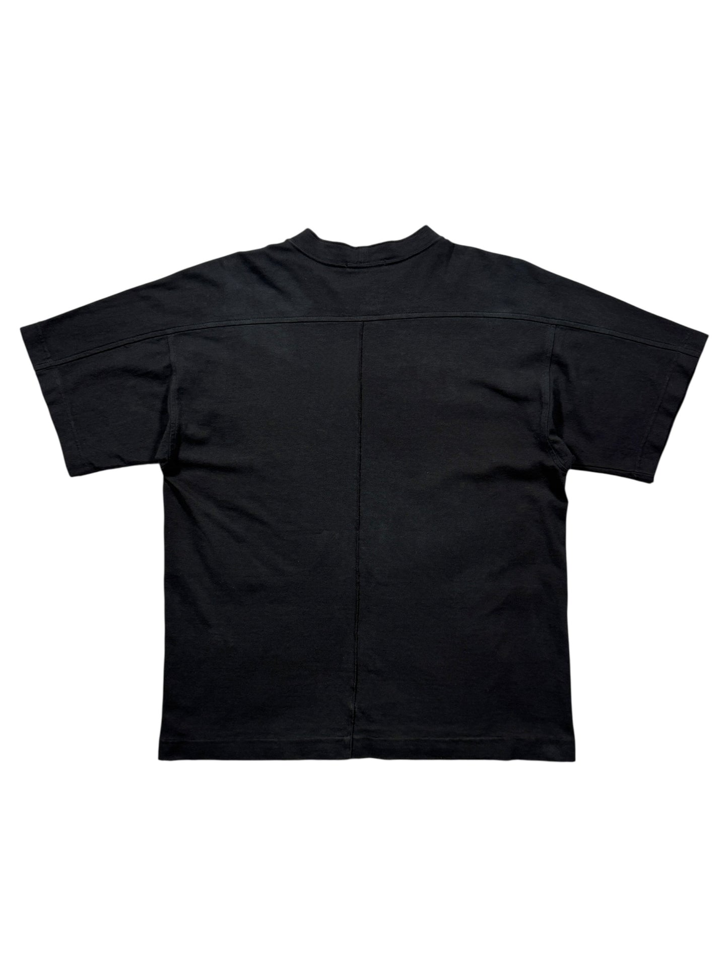 1990's Stone Island Panelled Spellout Tee