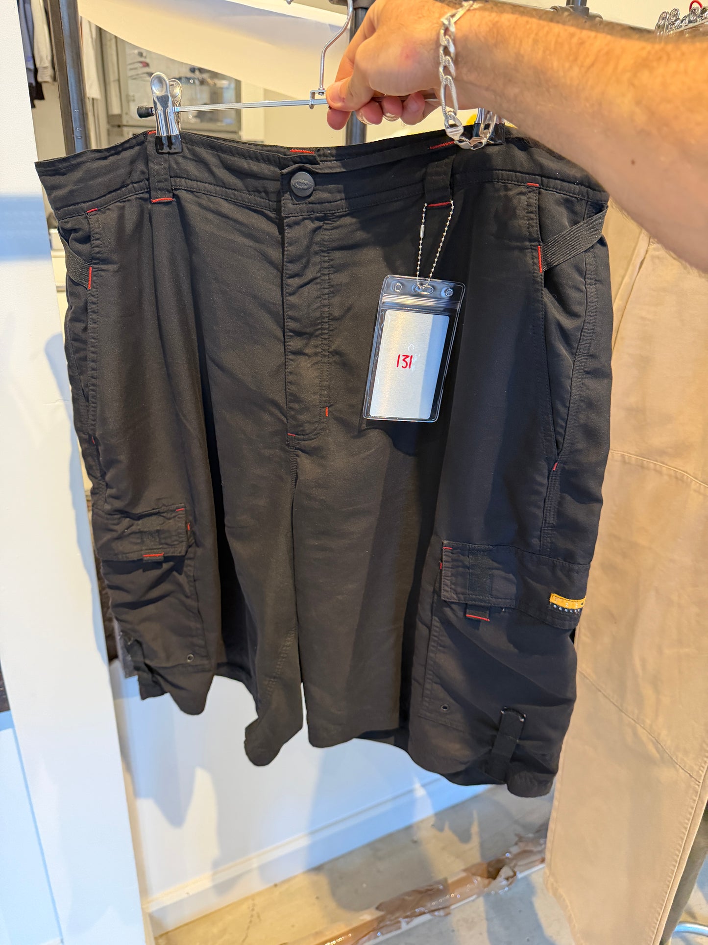Oakley Jet Black Cargo Shorts