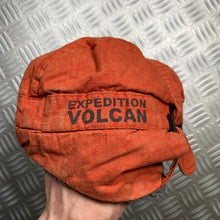Charger l&#39;image dans la galerie, Vintage Orange Volcano Expedition Flight Cap