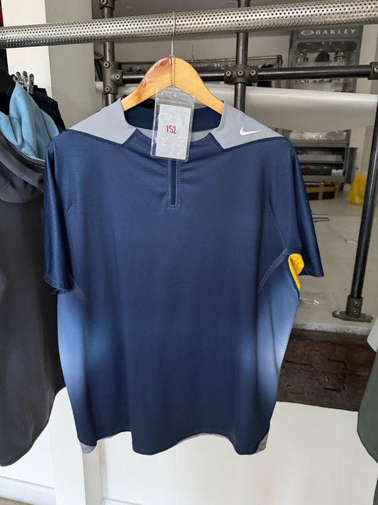 2003 Nike Sphere Navy Panelled Technical Tee