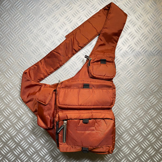 Vintage Multi-Pocket Utility Side Bag