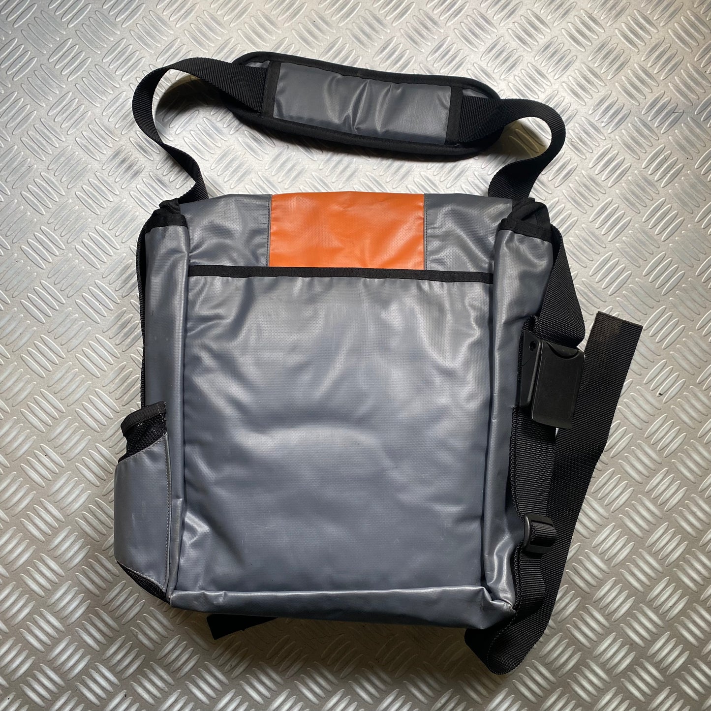 Nike ACG Orange/Grey Patent Side Bag