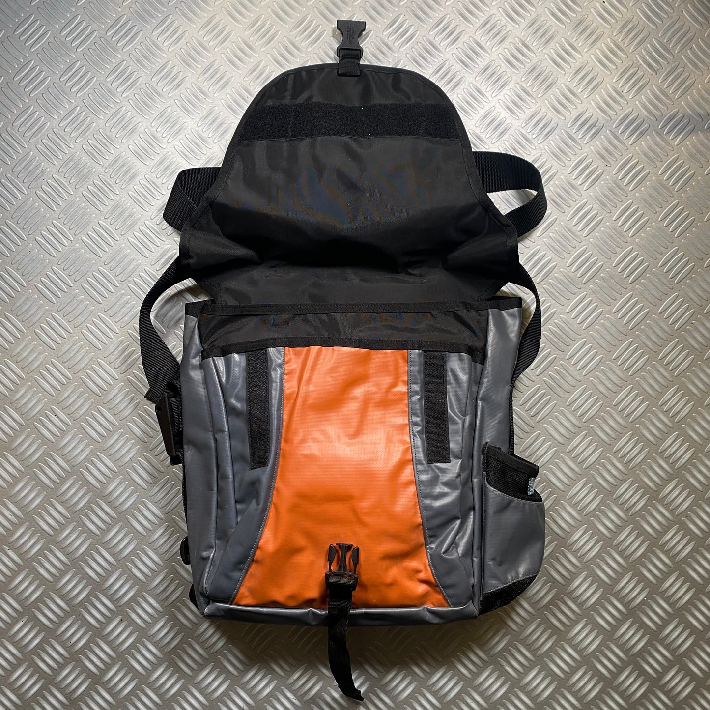 Nike ACG Orange/Grey Patent Side Bag