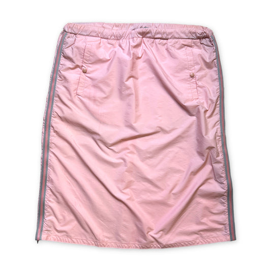 SS00' Jupe Prada Sport en nylon rose bébé - Femme 8-10