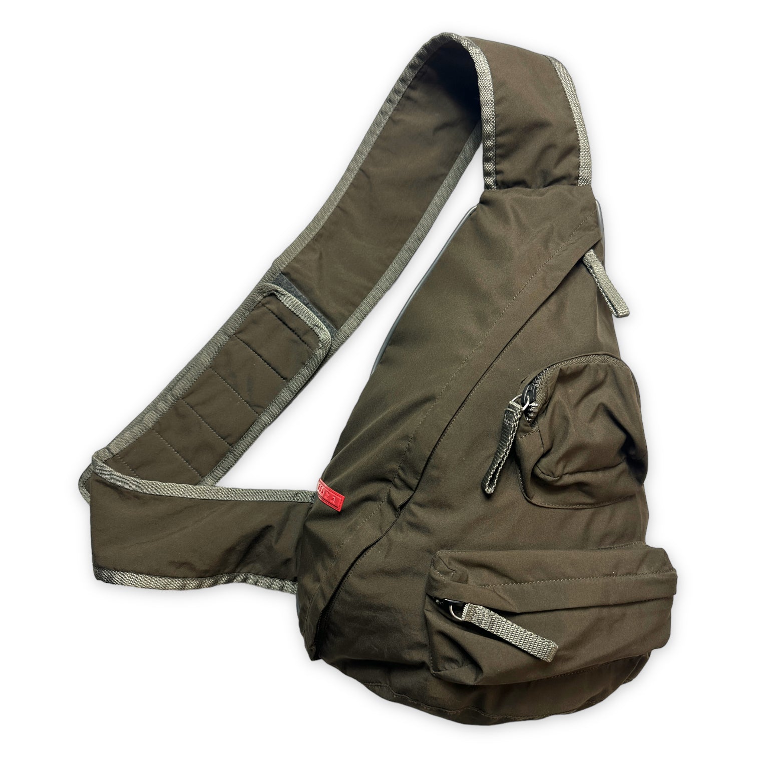 Early 2000's Prada Sport Stash Pocket Cross Body Bag
