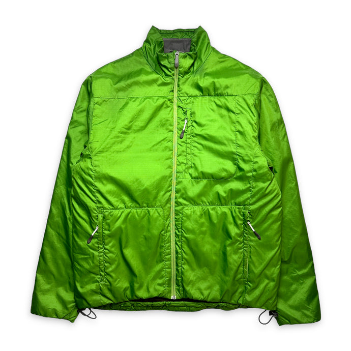 2000 年代初頭 Salomon ブライト グリーン パッド入りジャケット - M / L