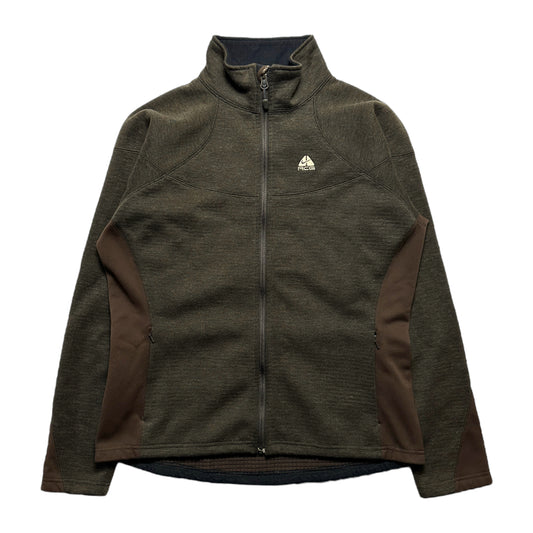 Veste de survêtement à empiècements marron Nike ACG - Moyen