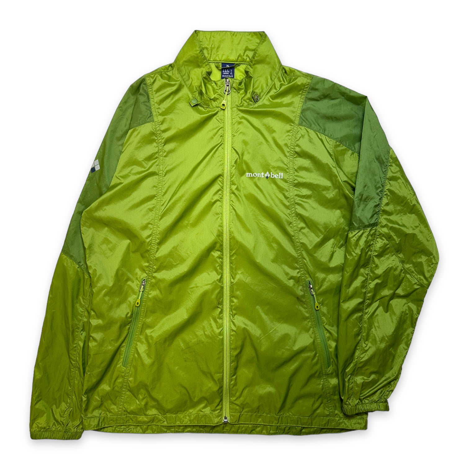 Montbell Lime Green Shell Jacket - Medium / Large – Holsales