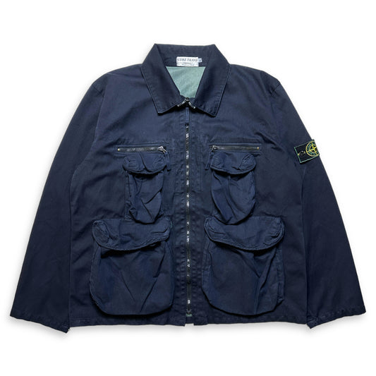 Veste multi-poches Stone Island Midnight Navy SS95 - Extra Large 