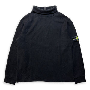 AW01' Stone Island Ribbed Cotton Roll Neck - Large