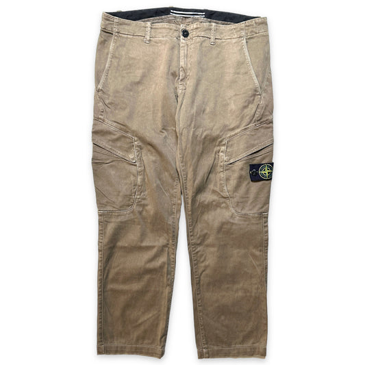 Stone Island 3D Pocket Moleskin Cargos du début des années 2000 - Taille 34 »