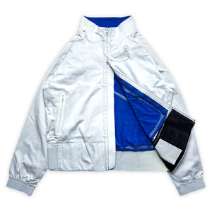 Nike 2in1 White/Royal Blue Anatomy Technical Ventilated Jacket Fall 02’ - Medium
