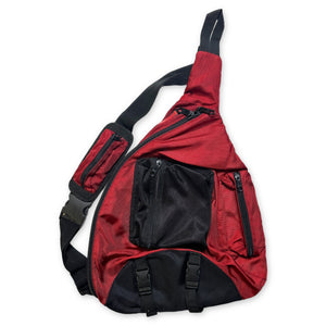 1990's GAP Red/Black Sling Bag