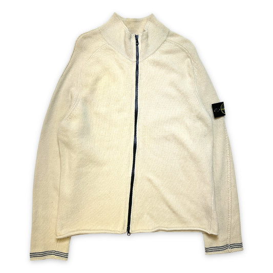 Stone Island tricoté Full Zip du début des années 2000 - Moyen