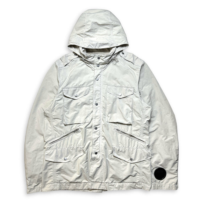CP Company Off White Multi Pocket Watch Viewer Jacket - Large