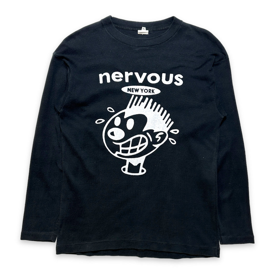 1990's Nervous Records Longsleeve - Small