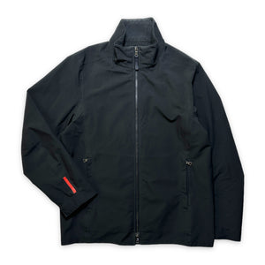 Prada Sport Jet Black Gore-Tex Jacket - Large