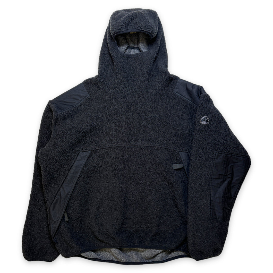 1999 Nike ACG Jet Black Tonal Sherpa Fleece - Extra Large / Extra Extra Large