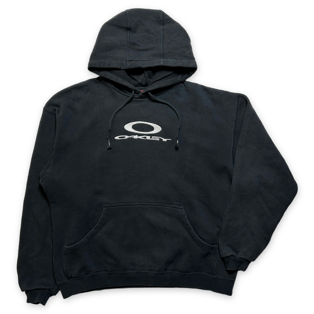Early 2000's Oakley Embroidered Hoodie - Medium