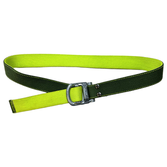 Ceinture Oakley Khaki/Neon du début des années 2000