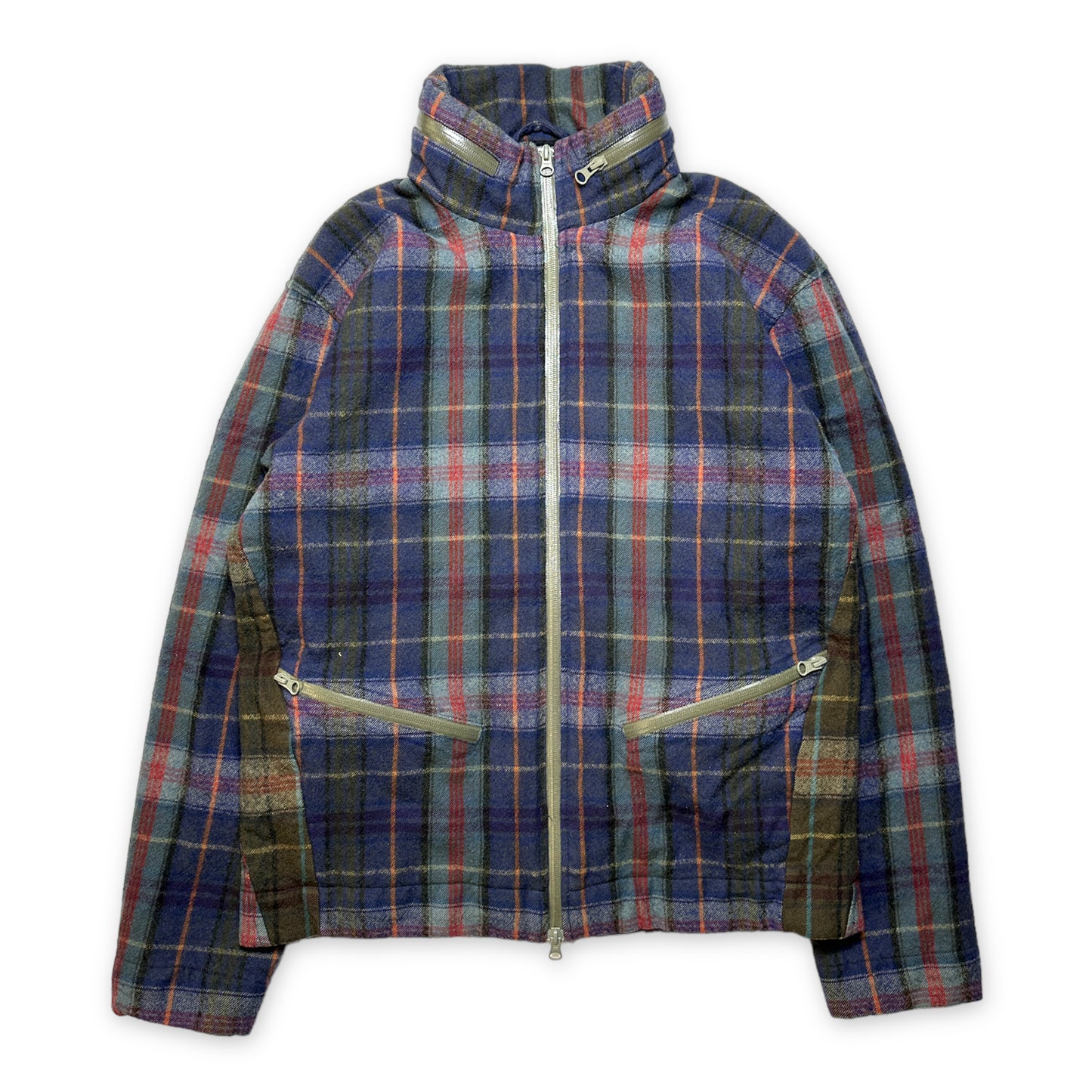 2008 Comme Des Garcons SHIRT Plaid Jacket - Large