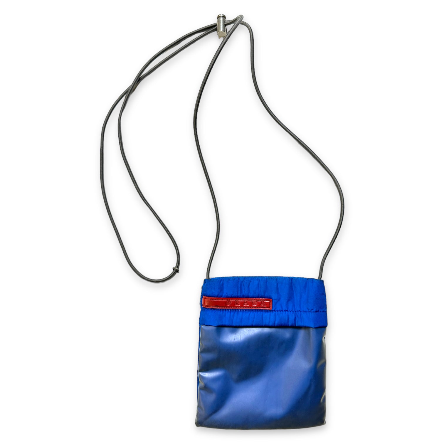 SS99' Prada Sport Electric Blue Mini Stash Bag