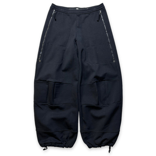 Pantalon de survêtement noir Baggy Marithé + François Girbaud - Taille 30"