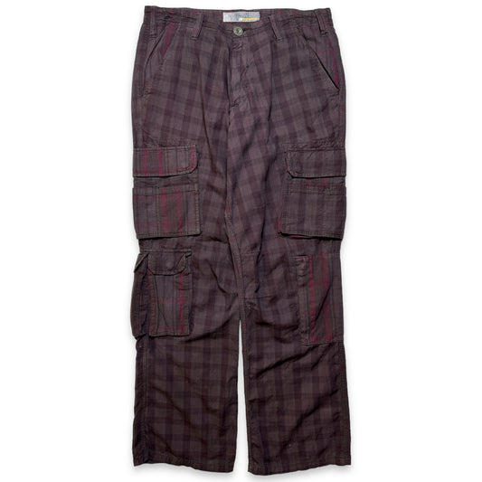 Pantalon Baggy Check alphanumérique - Taille 34"