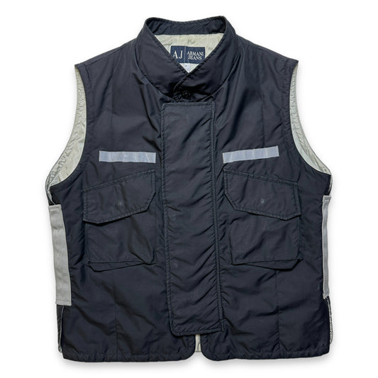 Gilet utilitaire Armani Jeans du début des années 2000 - Moyen