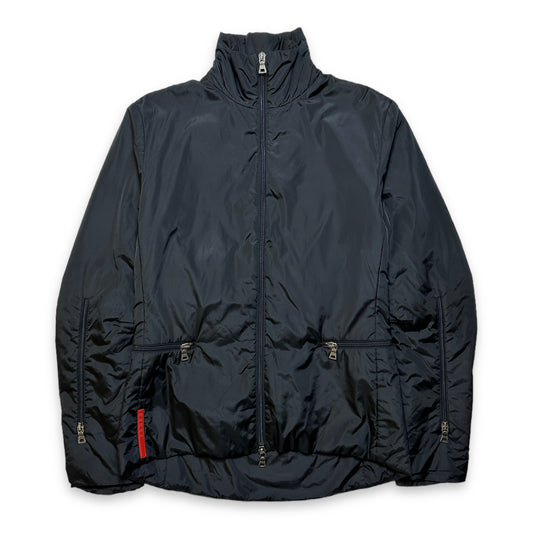 SS99' Prada Sport 2in1 Veste/Sac Noir - Femmes 6-8