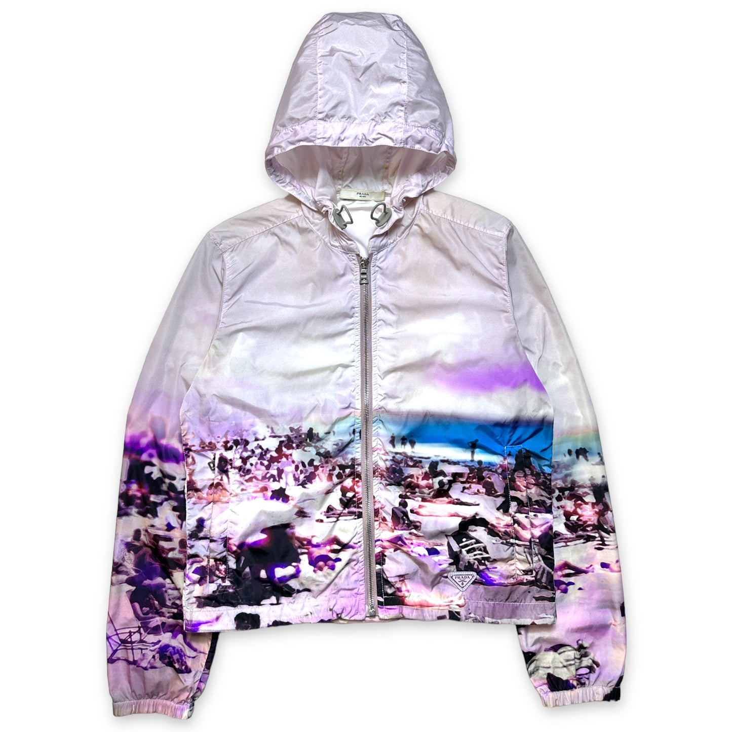 SS07' Prada Mainline Beach Nylon Shimmer Jacket