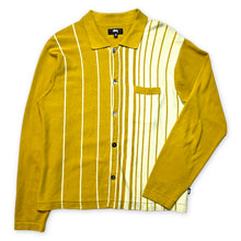 Load image into Gallery viewer, Stüssy Knitted Yellow Cardigan - Medium