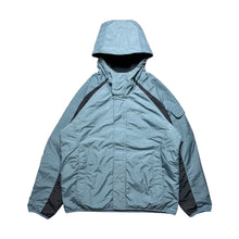 Carica l&#39;immagine nel visualizzatore di Gallery, Nike Steel Blue Nylon/Fleece Panelled Reversible Jacket - Medium