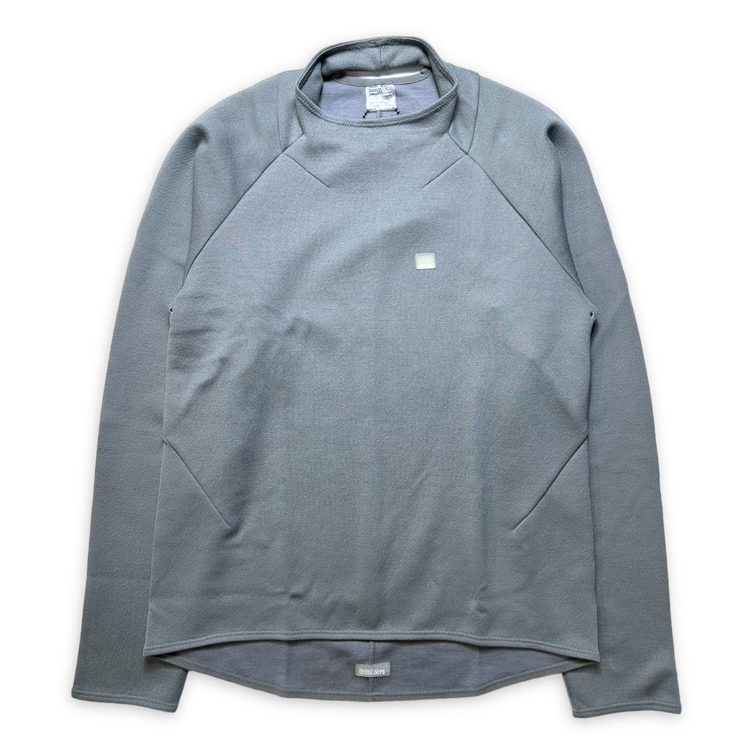 Nike 01 Code 'First Grade Tee Unit' Marino Wool Longsleeve Crewneck - Petit