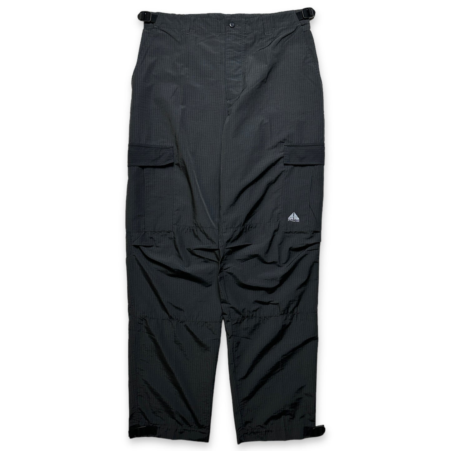 Pantalon cargo Nike ACG Rip-Stop Nylon de la fin des années 1990 - Taille 32 »