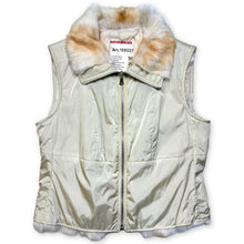 Load image into Gallery viewer, Early 2000&#39;s Prada Dyed Goat Fur Lined Vest - Womens 6-8