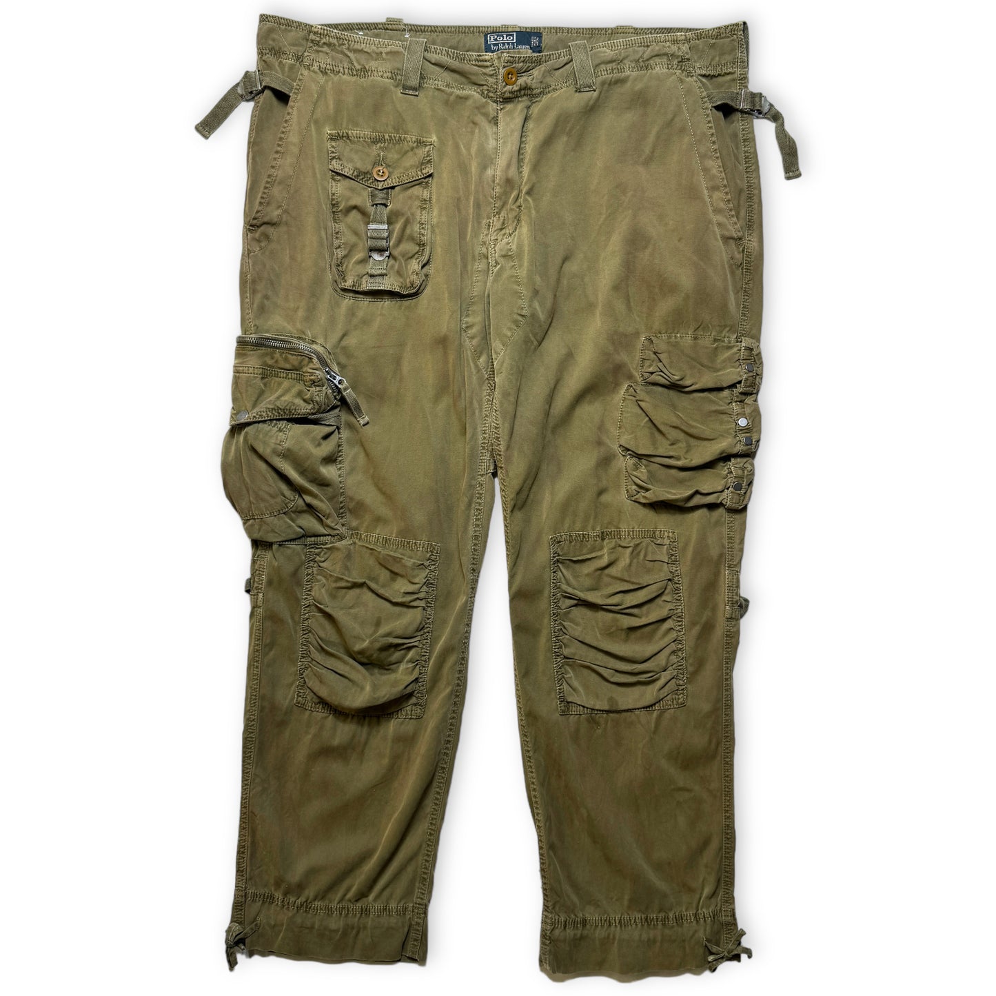 Polo Ralph Lauren Multi Pocket Cargos du début des années 2000 - Taille 40"