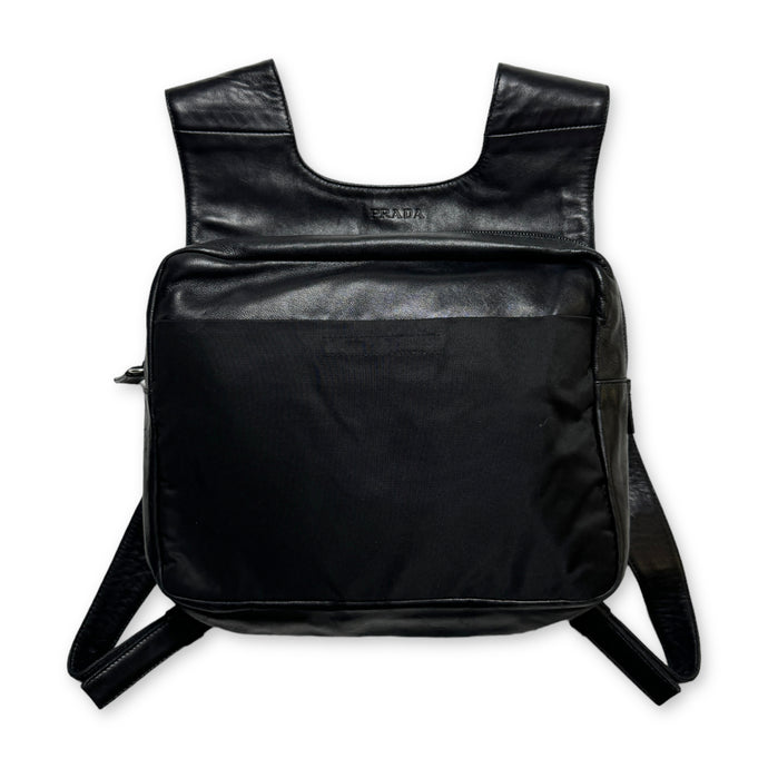 SS00' Prada Sport Leather Harness Backpack