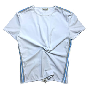SS00' T-shirt Prada Sport bleu bébé - Femmes 6-8
