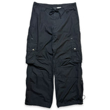 Load image into Gallery viewer, Nike Mini Swoosh Shox Jet Black Baggy Cargo Pant - 34&quot; Waist