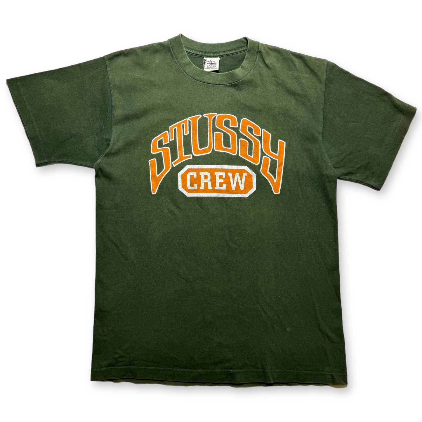 Late 1990's Stüssy Crew Tee - Medium / Large